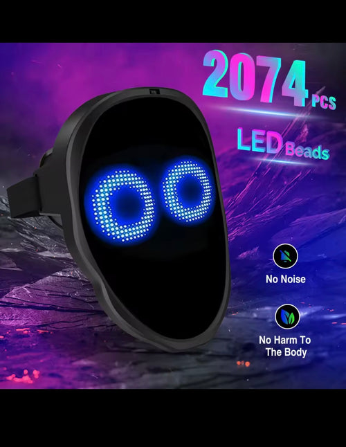Pulsemask Pro 2074 LED beads, no noise, no harm to the body